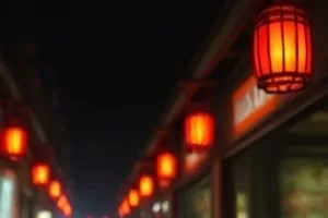 默片时代剧照:老放映机射出的光束穿过灰尘